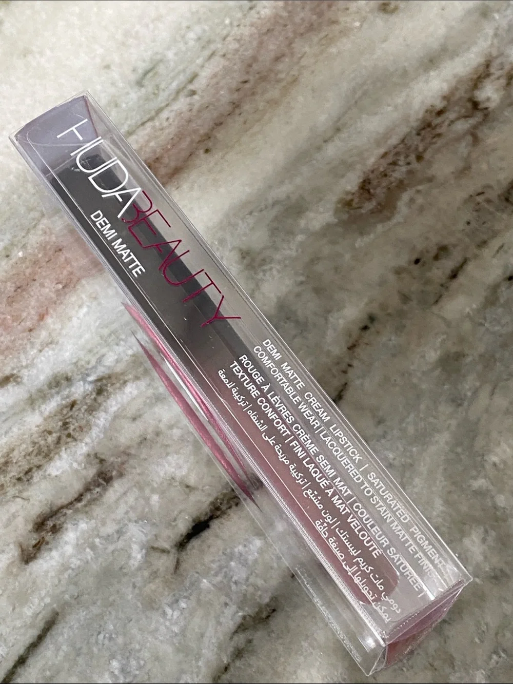 Huda Beauty Demi Matte Cream Lipstick (Bawse) NEW/SEALED/UNOPEN